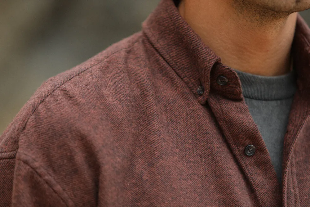 Drapeau Noir Chemise Flanelle Rouille - Modern Fit Rust Online