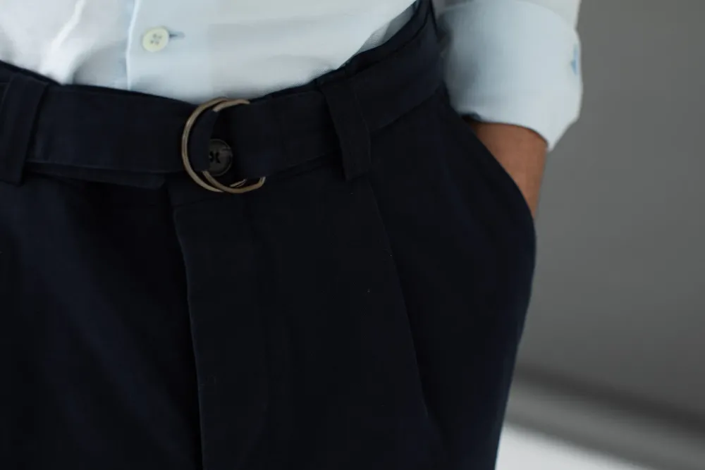 Drapeau Noir Chino Militaire à Pince Marine Store