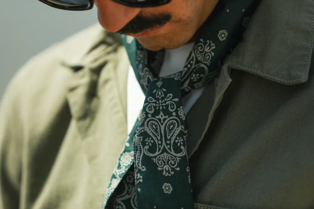 Drapeau Noir Foulard Bandana Japonais Green Best Sale