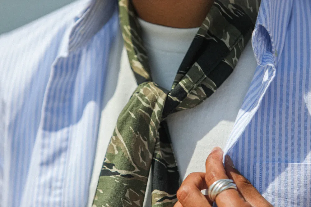Drapeau Noir Foulard Tiger Camo Japonais Camo Tiger Sale