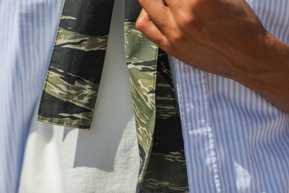 Drapeau Noir Foulard Tiger Camo Japonais Camo Tiger Sale