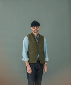 Drapeau Noir Gilet Matelassé Primaloft®️ Khaki Sale