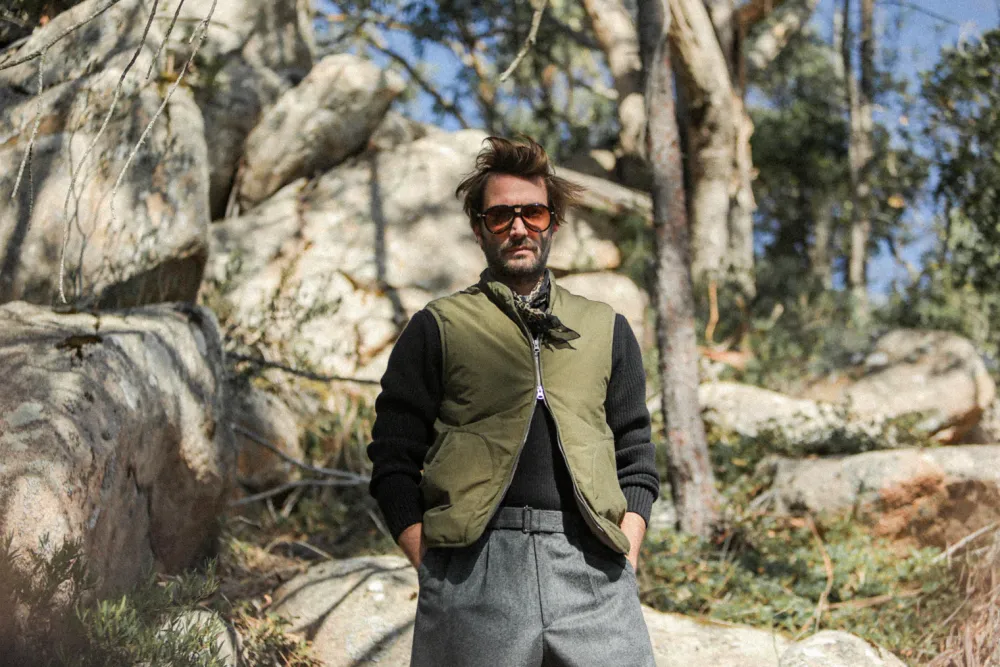 Drapeau Noir Gilet Matelassé Primaloft®️ Khaki Sale