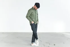 Drapeau Noir Jean Kurabo Selvedge Brut Indigo Outlet