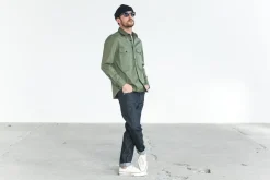 Drapeau Noir Jean Kurabo Selvedge Brut Indigo Outlet