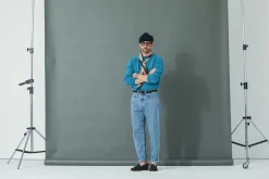 Drapeau Noir Jean Selvedge blue bleach - Comfort Fit Cheap