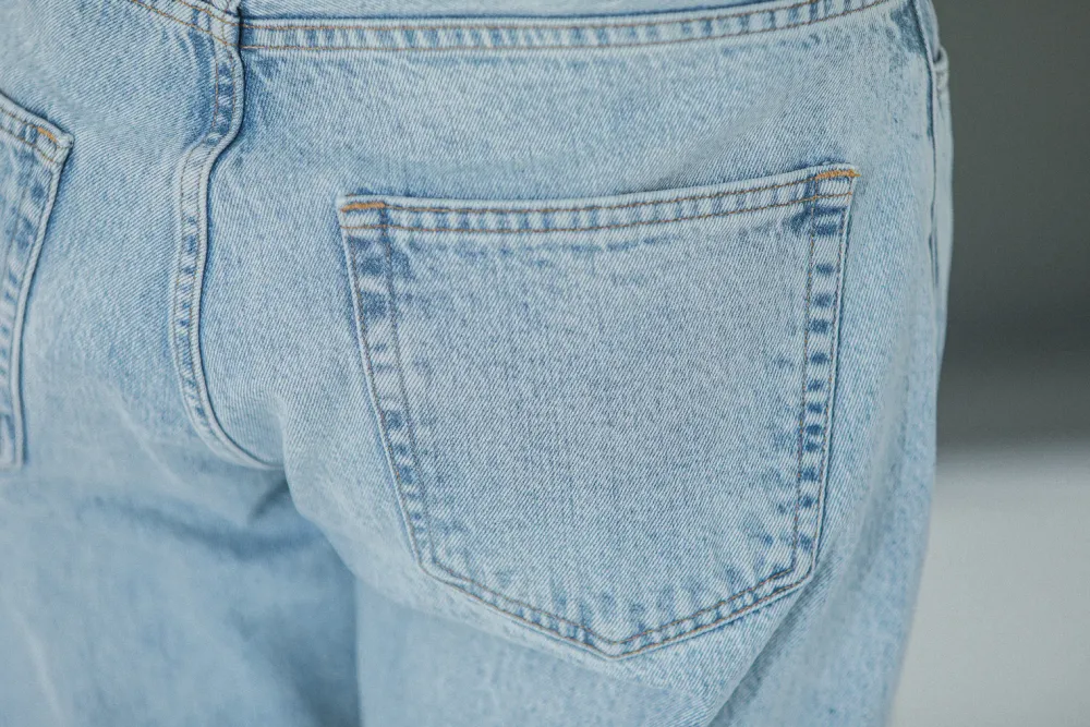 Drapeau Noir Jean Selvedge blue Light Bleach - Comfort Fit Cheap
