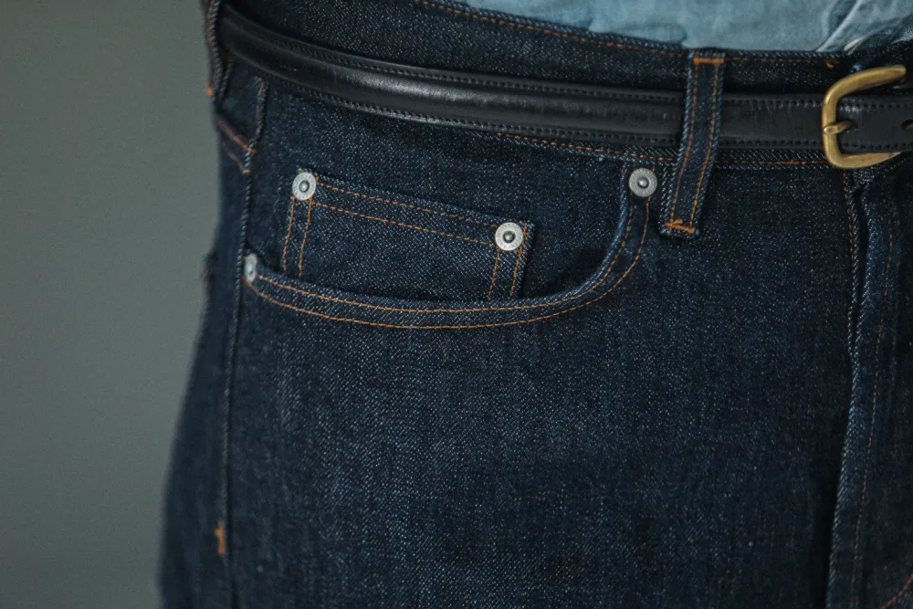 Drapeau Noir Jean Selvedge Blue Raw - Comfort Fit Store