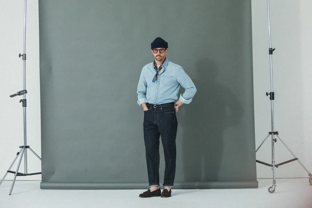 Drapeau Noir Jean Selvedge Blue Raw - Comfort Fit Store