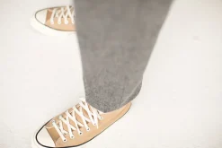 Drapeau Noir Pantalon Elegant Flanelle clair Gris Shop