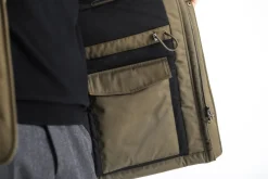 Drapeau Noir Parka Classique Imperméable Khaki Discount