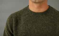 Drapeau Noir Pull Shetland 