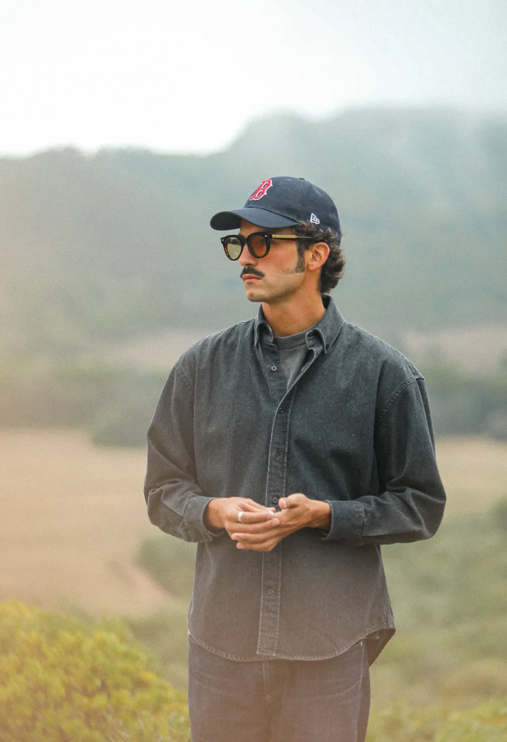 Drapeau Noir Surchemise Denim Black - Modern Fit Blackstonewashed Outlet