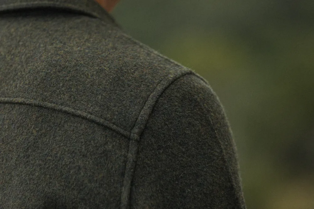Drapeau Noir Surchemise Lambswool Khaki Sale
