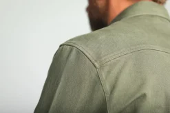 Drapeau Noir Surchemise Militaire Twill Olive Dark Olive Clearance