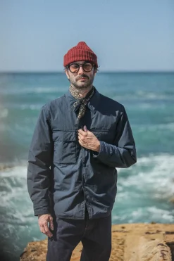Drapeau Noir Surchemise Technique Primaloft®️ Navy Best Sale