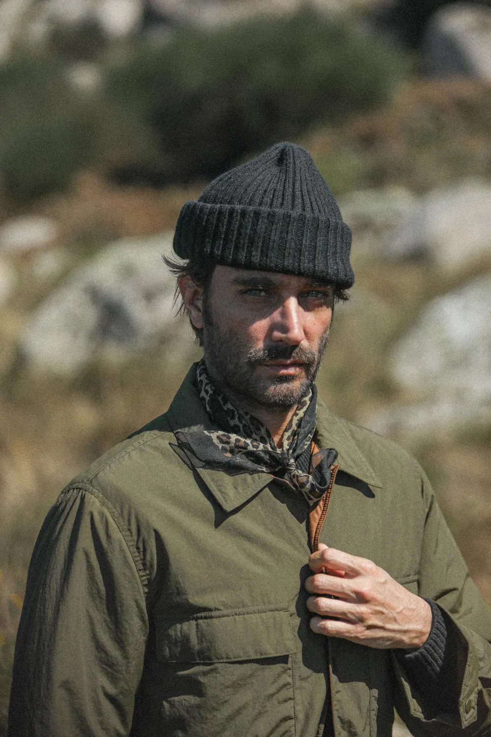 Drapeau Noir Surchemise Technique Primaloft®️ Army Green Khaki Best