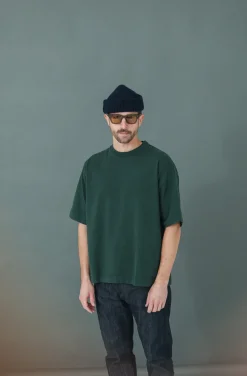 Drapeau Noir Tee-Shirt Comfort Oversized Green Vert Online