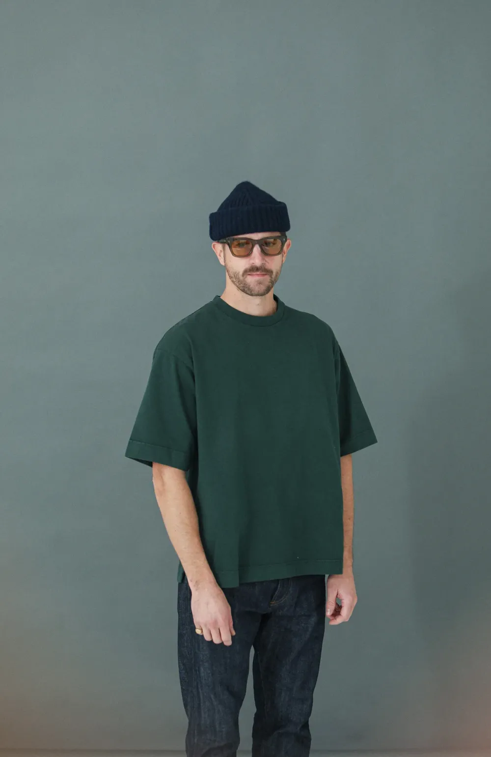 Drapeau Noir Tee-Shirt Comfort Oversized Green Vert Online