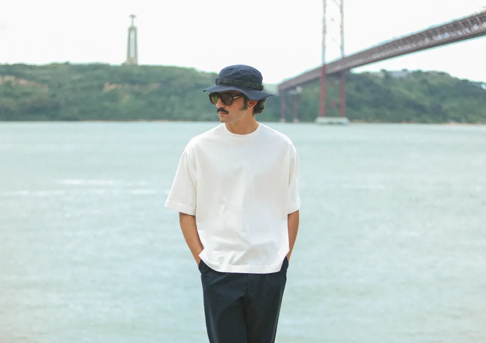 Drapeau Noir Tee-Shirt Comfort Oversized Cream Shop