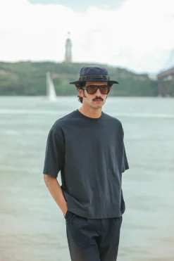 Drapeau Noir Tee-Shirt Comfort Oversized Navy Fashion