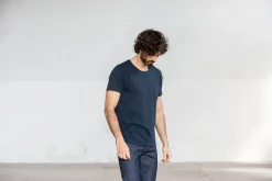 Drapeau Noir Tee-shirt Pocket Marine Navy Clearance